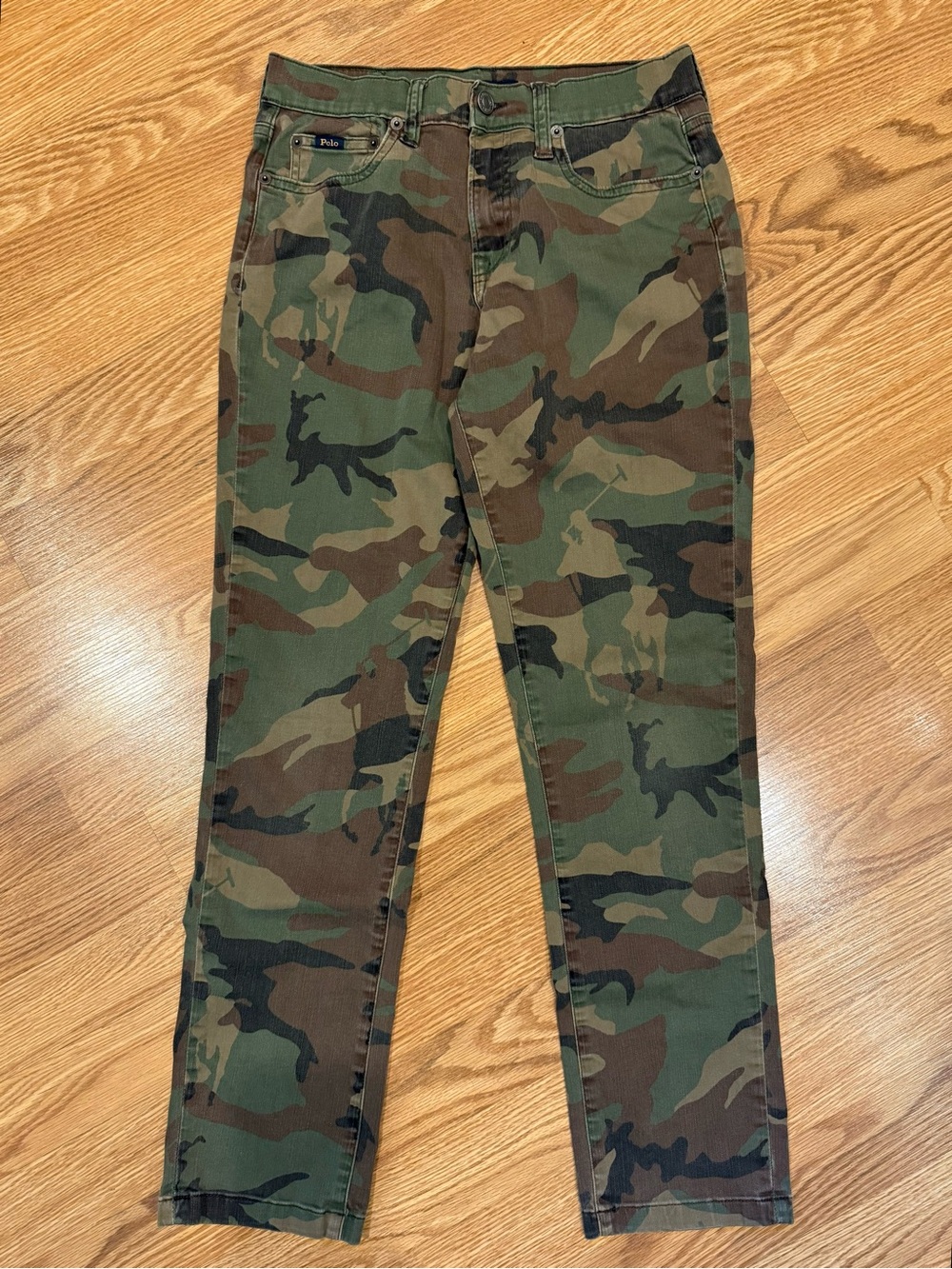 Polo Ralph Lauren Sullivan Slim Camo Jeans size 14